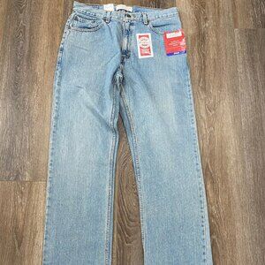 Levis Strauss Vintage-Inspired Regular Fit Jeans 34x36 Straight Leg Denim NWT